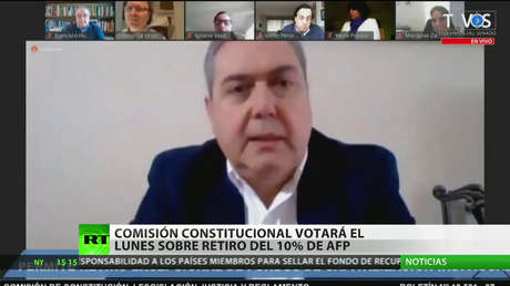 Comisión Constitucional del Senado de Chile votará el lunes sobre el retiro del 10% de los Fondos de Pensiones