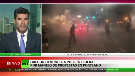 Oregón denuncia al Gobierno federal por manejo de las protestas en Portland