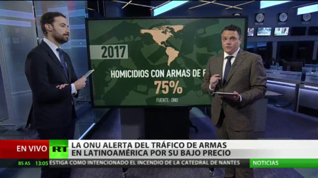 La ONU arroja luz en su estudio sobre el tráfico ilegal de armas de fuego
