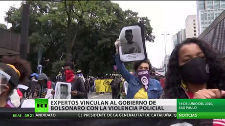 Expertos: "Bolsonaro legitima la violencia policial contra el pueblo brasileño"