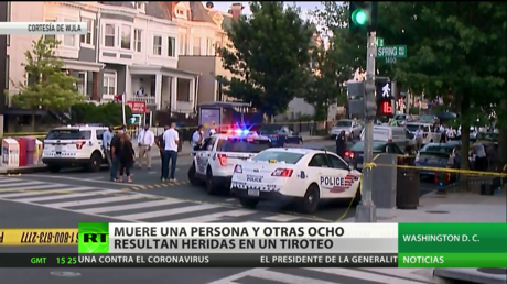 Un tiroteo en Washington deja un muerto y ocho heridos