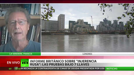 Experto: El informe británico sobre la 'injerencia rusa' es insostenible