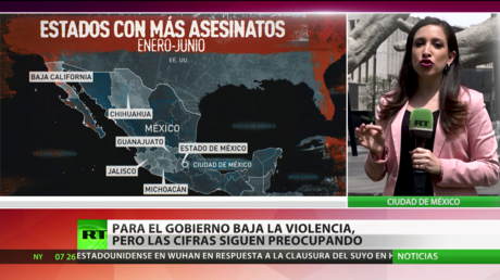 México: Los homicidios dolosos disminuyen, pero las cifras siguen siendo muy alarmantes