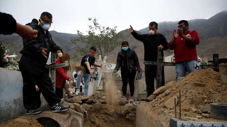 Perú acumula 17.455 decesos por coronavirus tras admitir un subregistro de 3.688 muertes