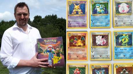 Subastan la primera edición completa de cartas de Pokémon a un costo que puede llegar a 44.000 dólares