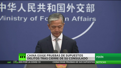 China exige pruebas de sus supuestos delitos tras el cierre de su Consulado en Houston