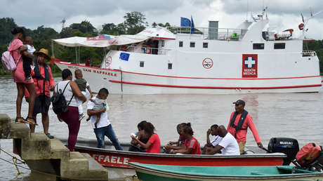 Asaltan un barco hospital en Colombia y logran recuperar parte del millonario material robado