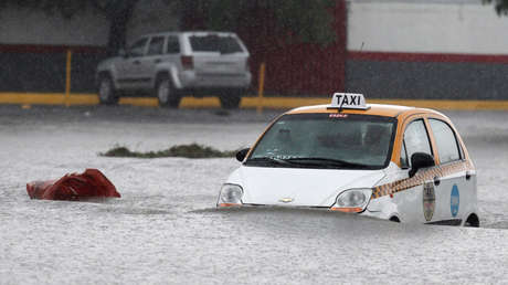 La tormenta tropical Hanna deja inundaciones y varias personas desaparecidas a su paso por el norte de México (VIDEO, FOTOS)