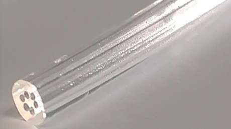 Fabrican con algas marinas una fibra óptica comestible y biodegradable