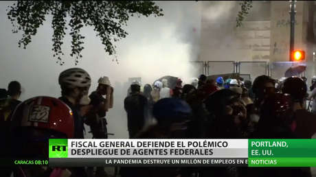 Experto: "Lo único que calmará las protestas en Portland es que Trump revierta el despliegue de agentes federales"