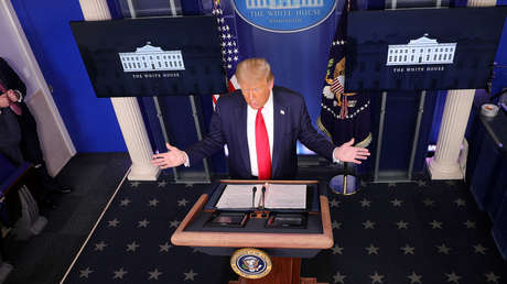 Trump dice que EE.UU. "quizás" suministrará "una gran cantidad" de vacunas contra el coronavirus a otras partes del mundo