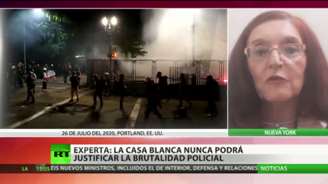 Trump usa a los agentes federales como un factor "disuasorio" para  ganar las presidenciales, afirma experta