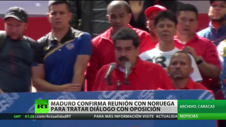 Maduro confirma reunión con Noruega sobre un posible diálogo con la oposición