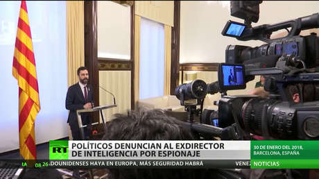 España: Políticos catalanes acusan al exdirector de inteligencia de espionaje