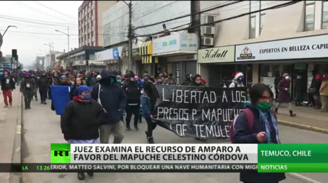 Juez chileno examina el recurso de amparo a favor del mapuche Celestino Córdova
