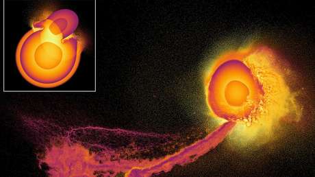 VIDEO: Muestran qué sucedería si un planeta como la Tierra chocara contra otro