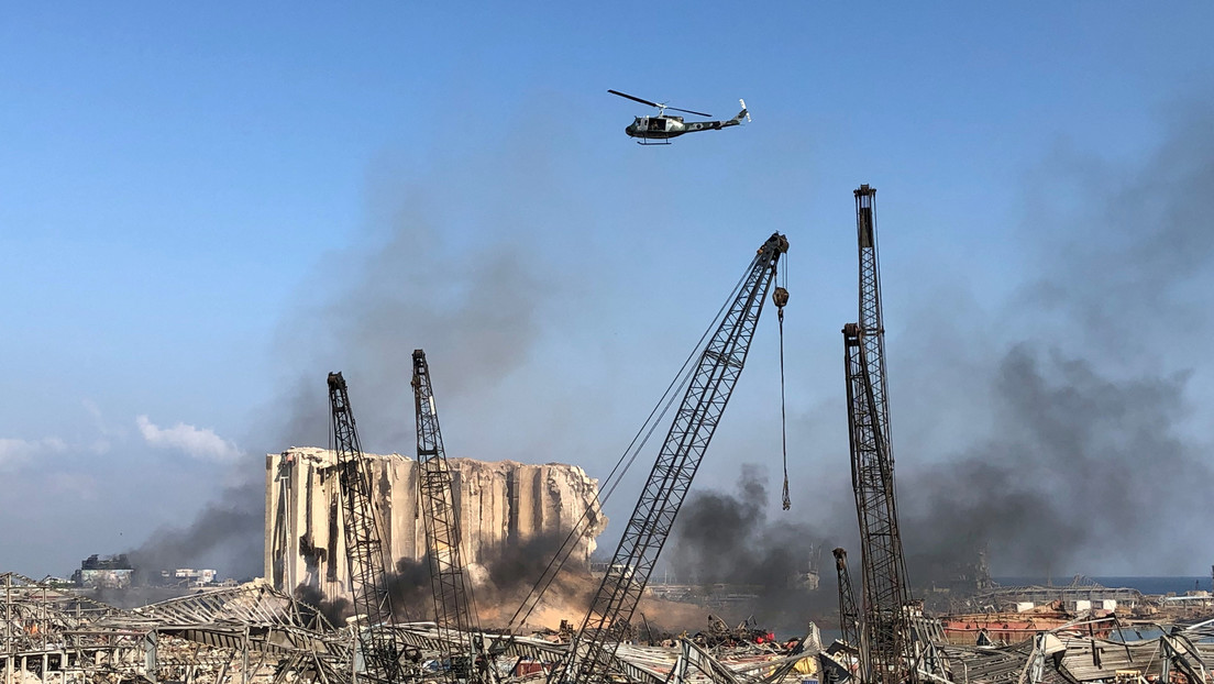 VIDEO: Las zonas afectadas de Beirut, un día después de las devastadoras explosiones
