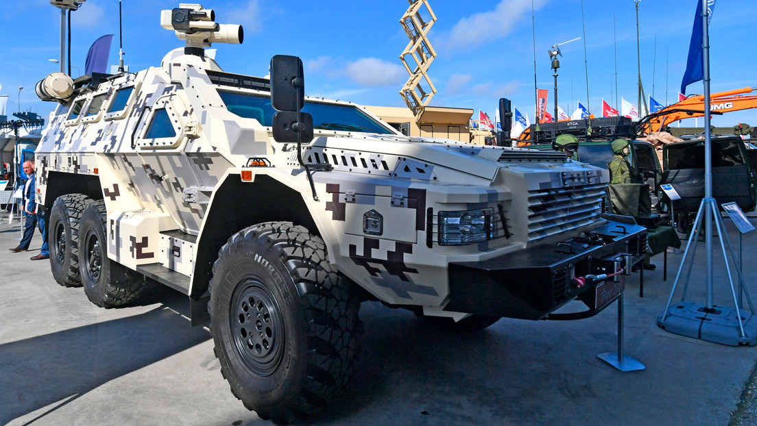 El sistema antidrones ruso Rat debuta en la feria militar Army 2020