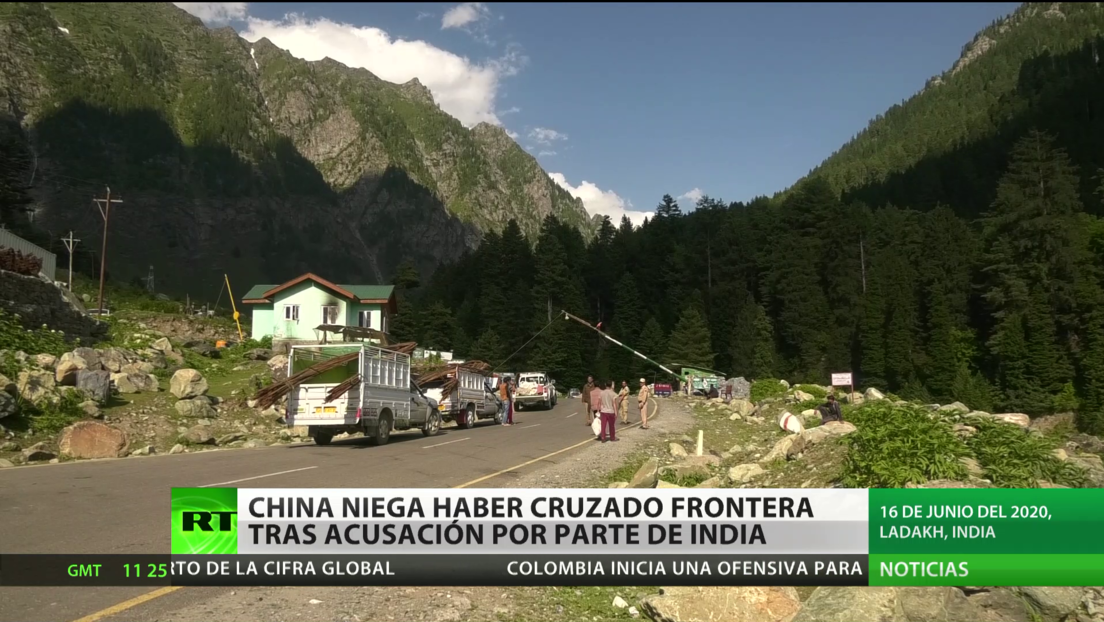 China niega haber cruzado la frontera tras acusaciones por parte de la India