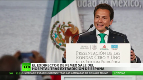 Emilio Lozoya, exdirector de Pemex, sale del hospital tras ser extraditado desde España