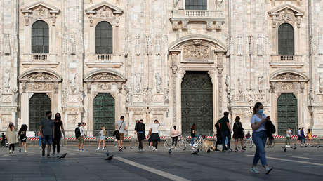 Italia estima que más de 1,4 millones de personas se habrían infectado con coronavirus a nivel nacional