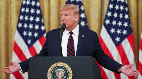 "EE.UU. es el más bajo en varias categorías": Trump discute con un periodista sobre la mortalidad del coronavirus en EE.UU.