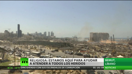 Religiosa en Beirut: Estamos aquí para ayudar y atender a todos los heridos