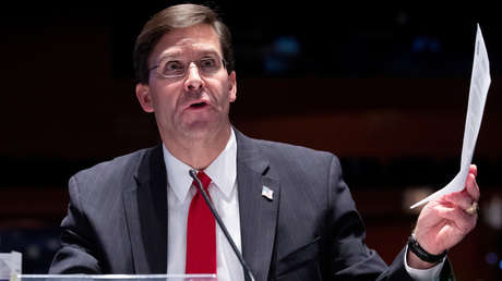 El jefe del Pentágono contradice a Trump: "La mayoría cree que la explosión en Beirut fue un accidente"