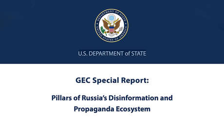 Moscú: El informe de EE.UU. sobre la desinformación es otra manifestación de la difamación contra Rusia