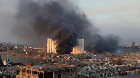 Sobrevive una pareja que transmitió en vivo las imágenes más cercanas de la explosión de Beirut (VIDEO)