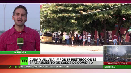 Cuba vuelve a imponer restricciones tras el aumento de casos de covid-19