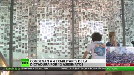 Condenan a 4 exmilitares por 12 asesinatos durante la dictadura de Pinochet