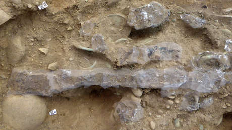 FOTOS: Hallan en Escocia un tesoro de "importancia nacional" de unos 3.000 años de antigüedad, incluido un arnés de caballo y una espada