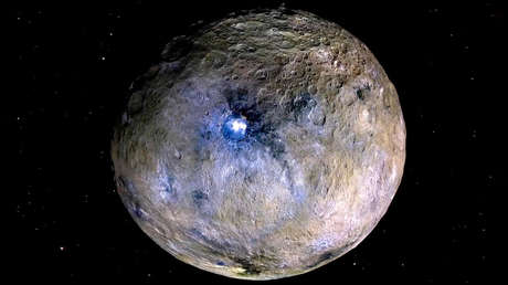 Revelan que los misteriosos puntos brillantes del planeta enano Ceres están vinculados a océanos subterráneos salados