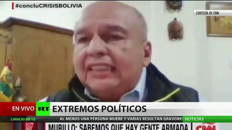 Ministro de Gobierno de Bolivia declara que "meter bala sería lo correcto" para acabar con las protestas