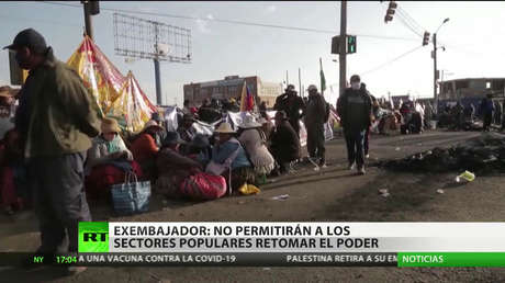 Exembajador boliviano en Brasil: "No permitirán a los sectores populares retomar el poder en Bolivia"