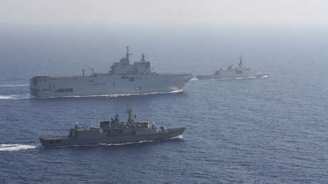 Turquía insta a Francia a "evitar pasos que agudicen la tensión" en el Mediterráneo, luego de que París reforzara su presencia militar en la zona