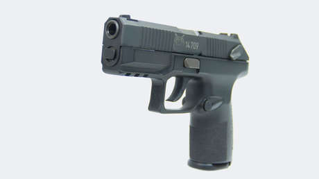 VIDEO: Rusia presenta la pistola semiautomática Poloz, diseñada específicamente para la Policía