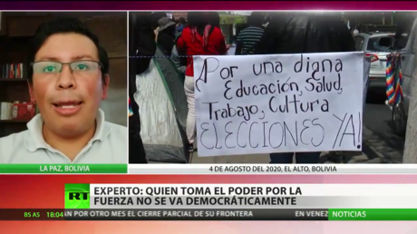 Analista: "Jeanine Áñez no va a entregar el poder de manera democrática"