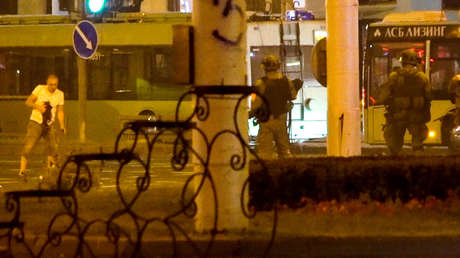 VIDEO: Muestran el momento de la muerte de un manifestante durante las protestas en Minsk