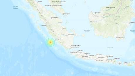 Se producen dos potentes sismos de magnitud 6,8 y 6,9 frente a las costas de Indonesia
