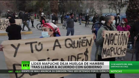 Líder mapuche pone fin a la huelga de hambre tras llegar a un acuerdo con el Gobierno chileno