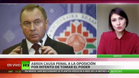 Fiscalía de Bielorrusia abre una causa penal contra la oposición por un supuesto intento de toma del poder