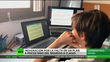 España: indignación por la falta de un plan contra la pandemia a pocos días del regreso a clases
