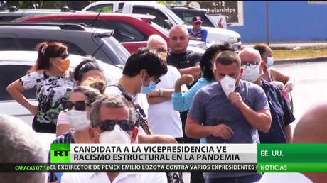 EE.UU.: Candidata a la vicepresidencia denuncia racismo estructural en la pandemia