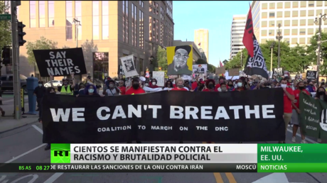 Cientos de personas se manifiestan en EE.UU. contra el racismo y brutalidad policial