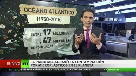 La pandemia de covid-19 agrava la contaminación por microplásticos en los océanos