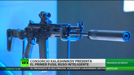 El consorcio Kaláshnikov presenta el primer fusil ruso inteligente