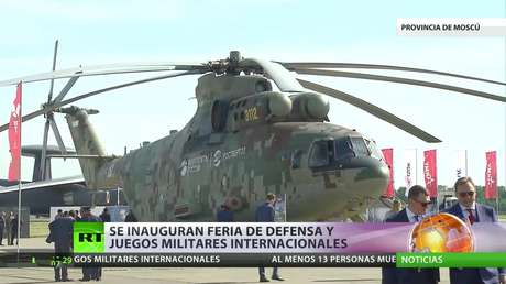 Rusia inaugura la Feria Internacional de Defensa 'Ejército - 2020' y los Juegos militares internacionales