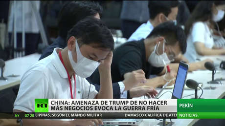 Pekín: La amenaza de Trump de no hacer más negocios es un regreso a la Guerra Fría